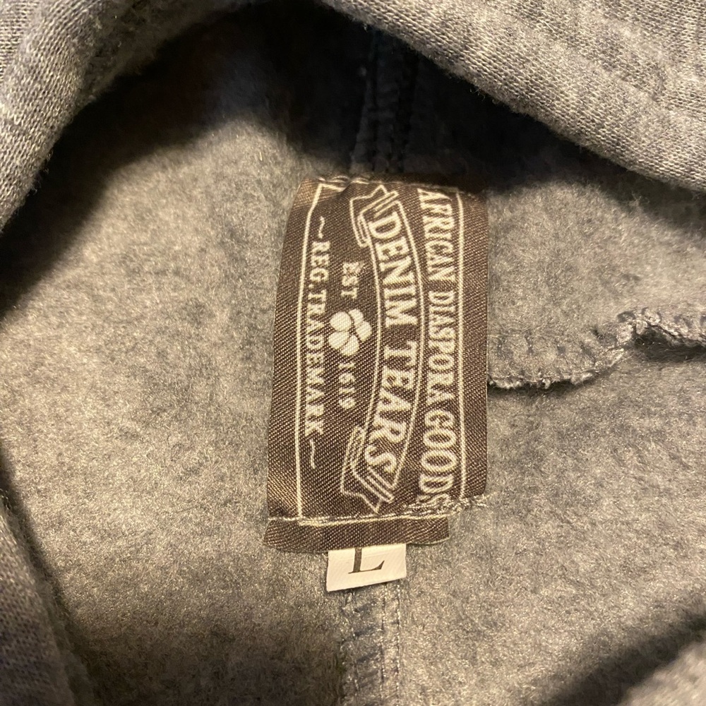 Denim tears hoodie large